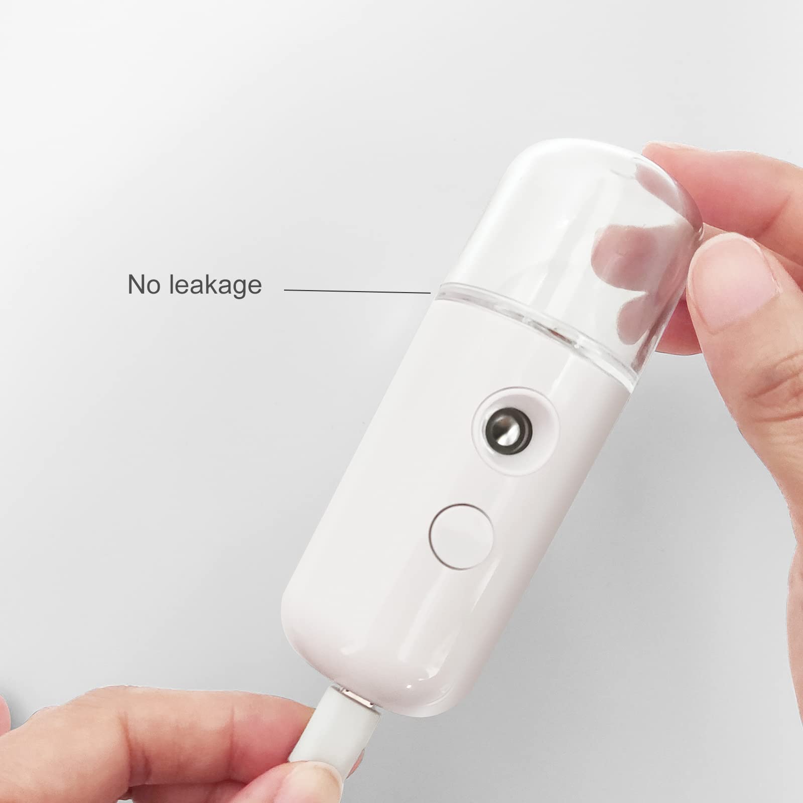 2Pack Kingsmile Facial Mister, Portable Face Mister, Cool Nano Mist Sprayer For Face Hydrating, Mini Handy Mister For Eyelash Ex