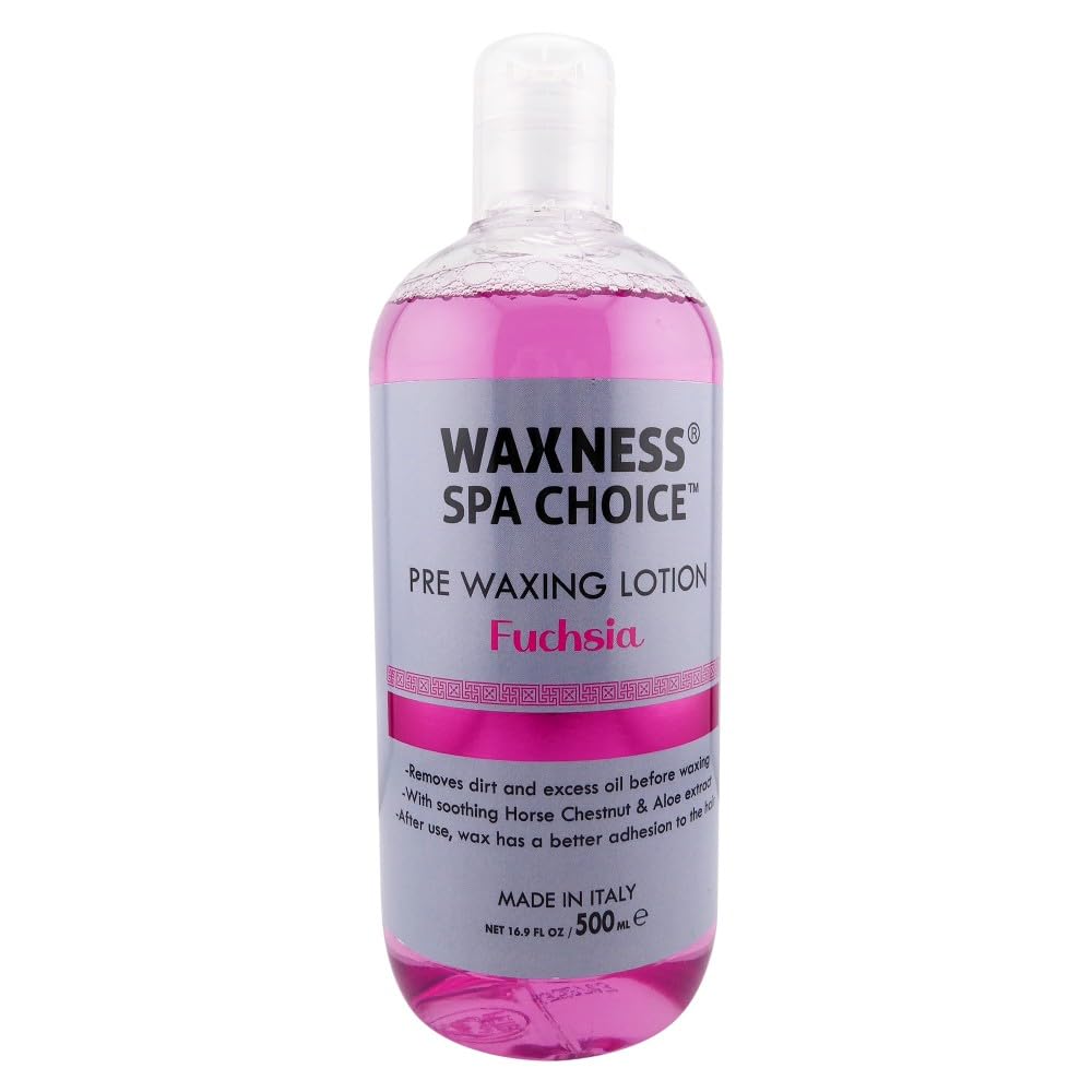 Waxness Spa Choice Pre Waxing Lotion Fuchsia Sweet Berries 16.9 fl oz / 500 ml