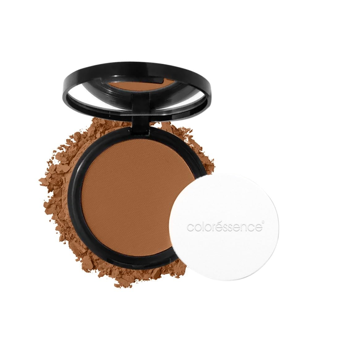 Coloressence Matte Bronzer Contour Powder, Brown, 10gm | Long Lasting | Matte Finish | Oil Control | Rich Pigment | For All Indi