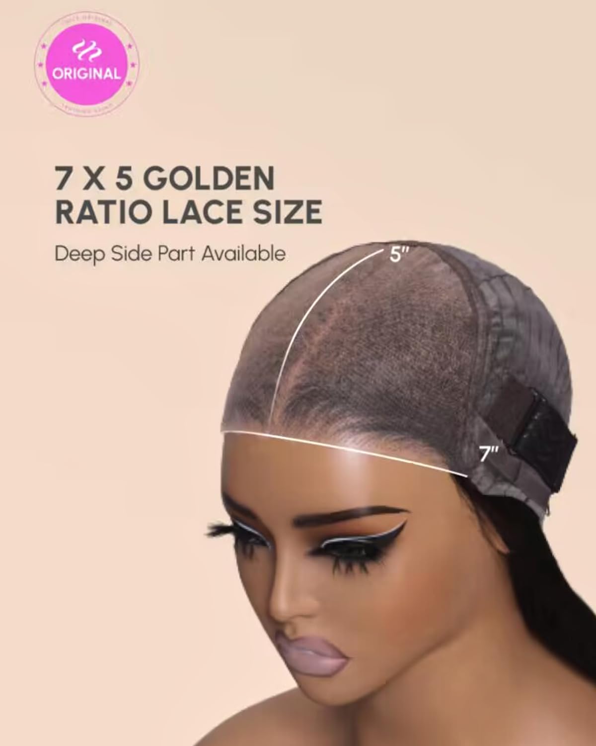 Unice Bye Bye Knots Pre Everything Glueless Wig Balayage Brown 7X5 Lace Front Wigs Human Hair Body Wave Pre Plucked Pre Cut Blea