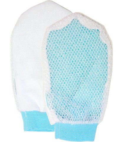 Aquasentials Exfoliating Terry Bath Mitt (2Pk)