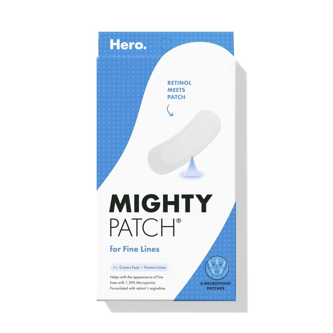 HERO COSMETICS Mighty Patch for Fine Lines, 6 Count