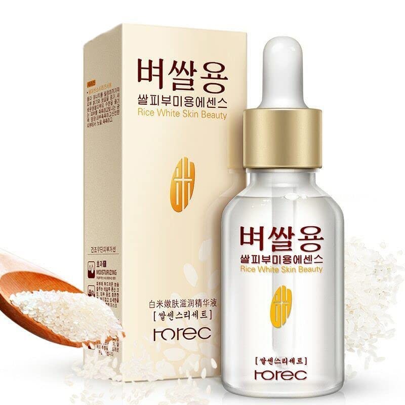 Annma Products White Rice Face Serum For Glowing Skin | Brightening & Moisturizing Skin Essence | Reduces Dark Spots, Wrinkles, 