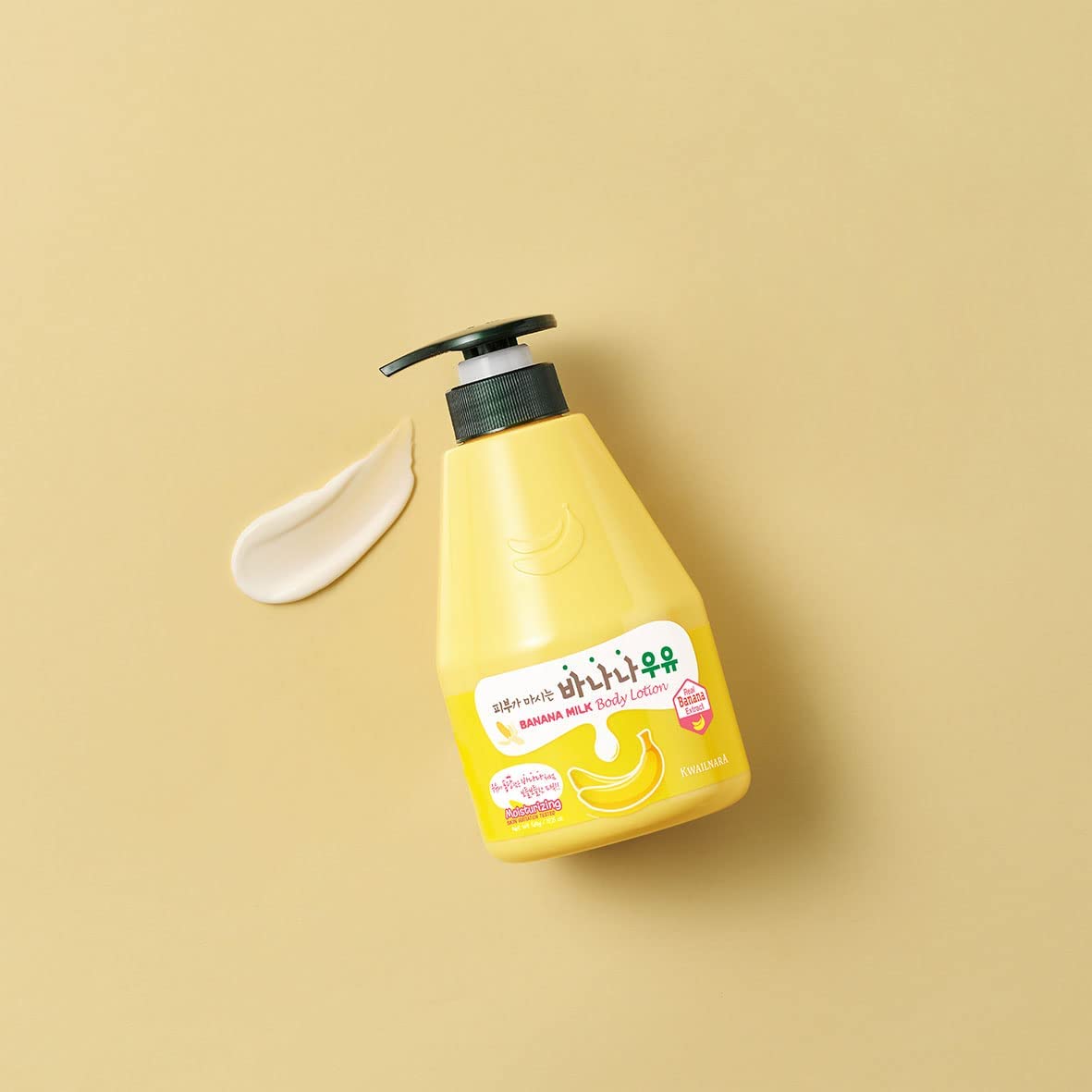 Welcos Kwailnara Milk Body Lotion 560 G / 19.75 Oz. (Banana Milk)