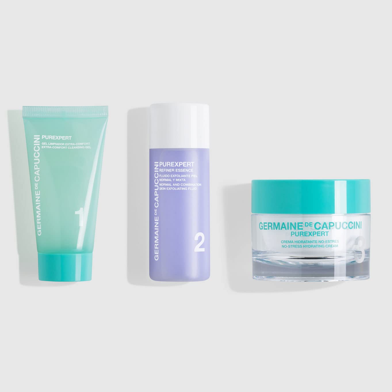 Germaine de Capuccini - Purexpert I Extra-Comfort Cleansing Gel - Normal and Combination Skin - Gently cleanses and purifies - M