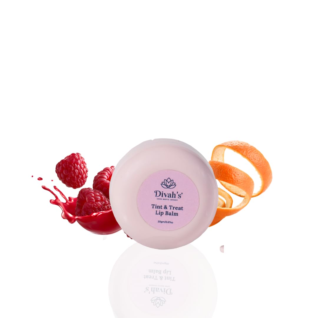 DivanS Tint And Treat Lip Balm Lip And Cheek Tint Hydrating Brightening Plumping Peptides Vitamin C Spf 30 Lip Balm Moisturizin