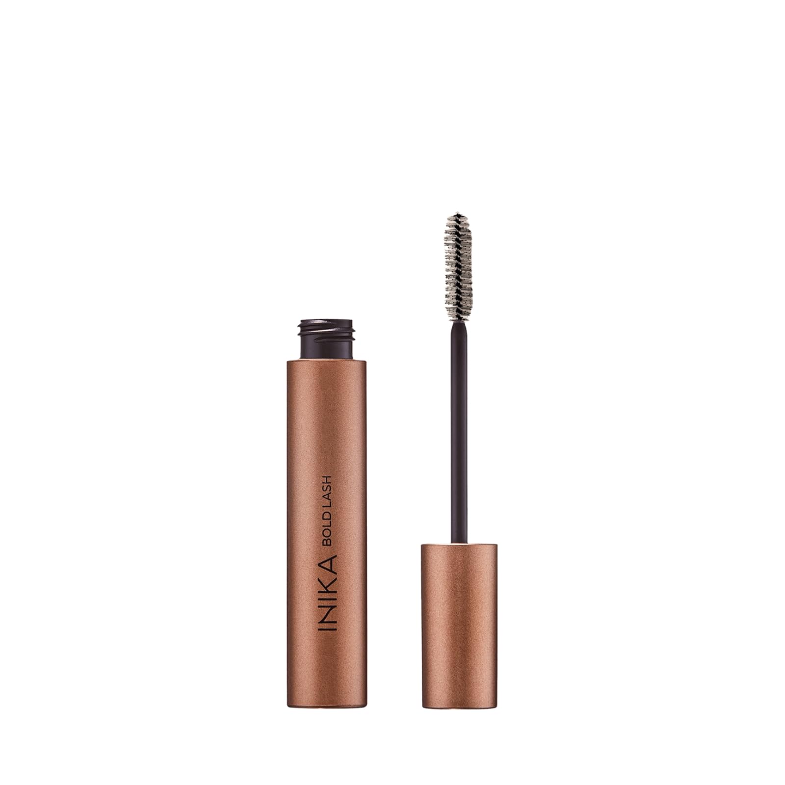 INIKA Organic Bold Lash Mascara, Vegan and Non-Toxic, Amplifies Lashes for Volume and Length, with Conditioning Botanical Ingred