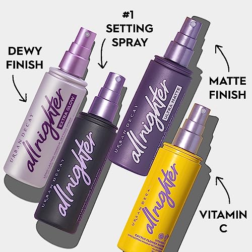 Urban Decay All Nighter Long-Lasting Makeup Setting Spray - Award-Winning Makeup Finishing Spray - Lasts Up To 16 Hours - Oil-Fr