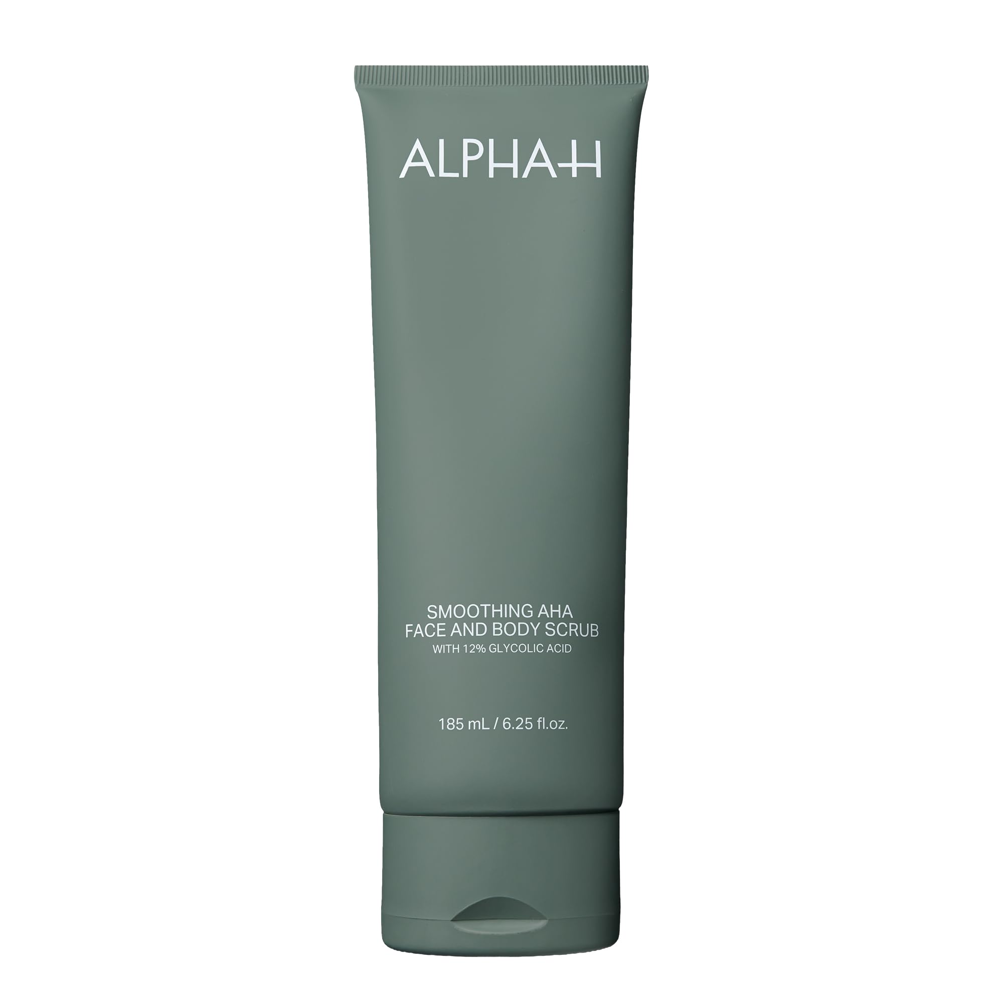 AlphaH Smoothing AHA Face & Body Scrub  Dual Exfoliation (185ml)