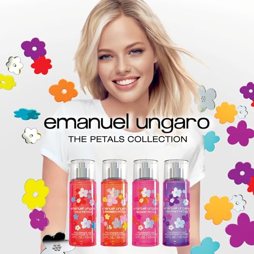 Emanuel Ungaro Wild Petals Fragrance Mist For Women, 4.2 Fl. Oz.