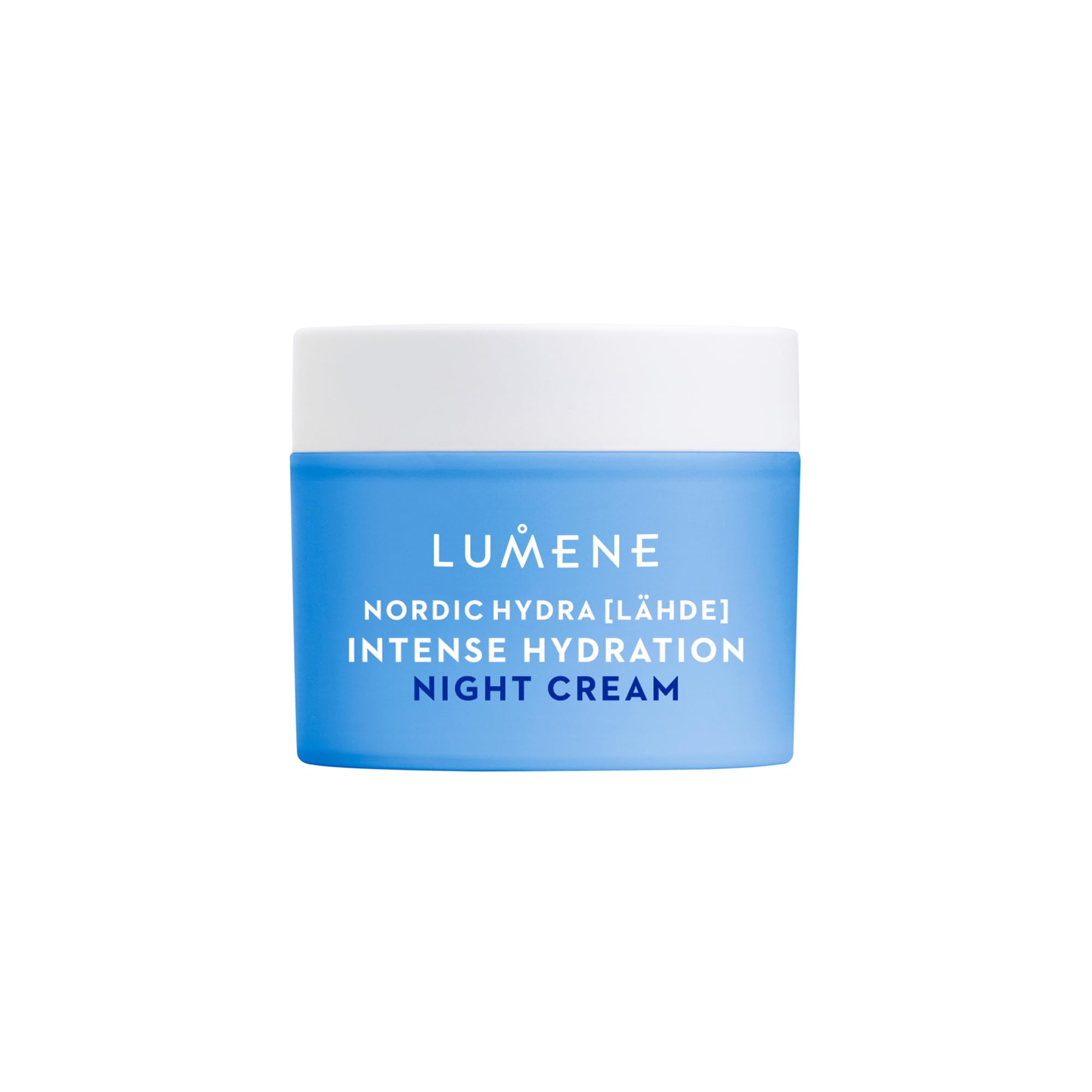 Lumene Nordic Hydra [LHDE] Intense Hydration Night Cream | Instant Hydration for Night Time Renewal | Plumps & Smooths Dehydrate
