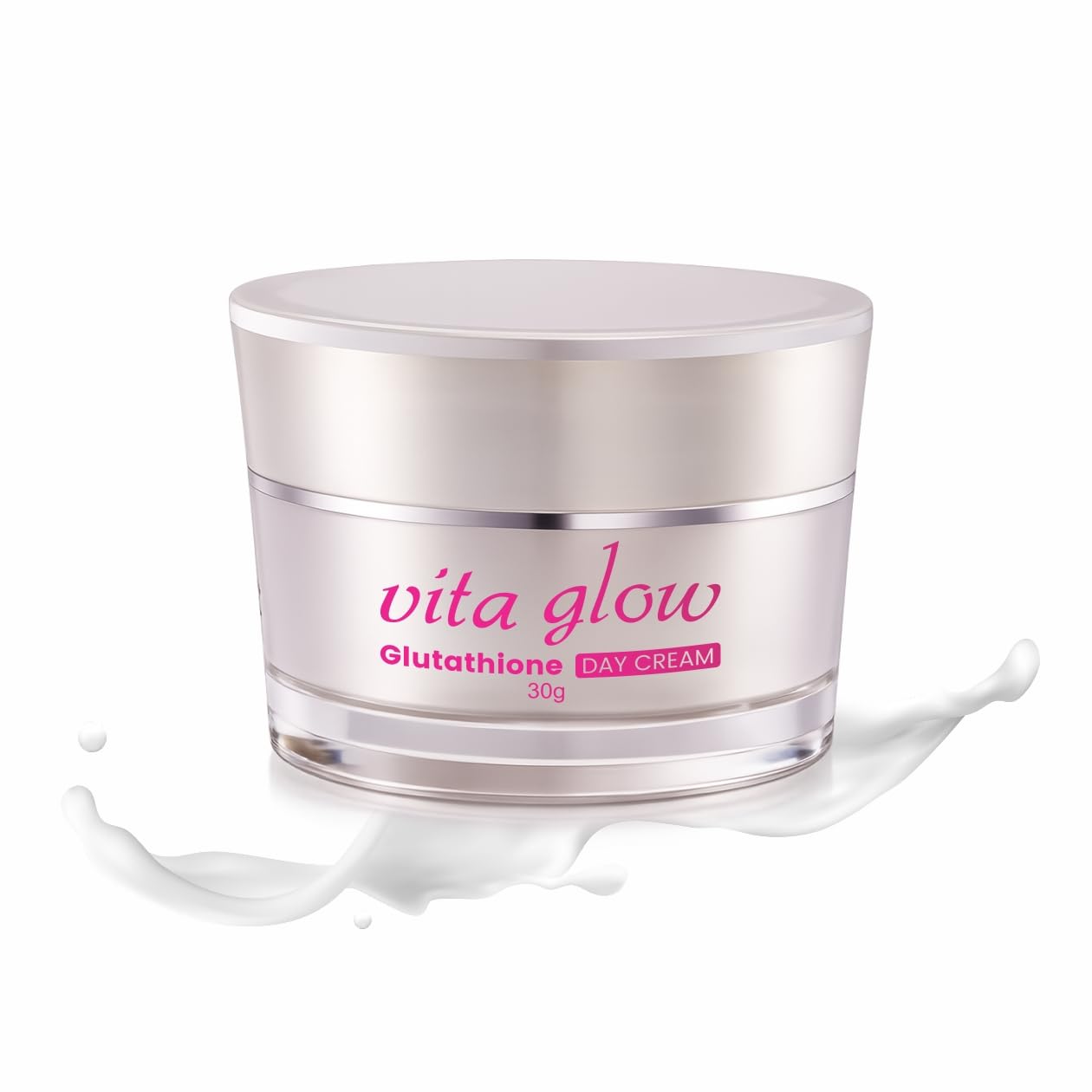 Vita Glow Glutathione Whitening Day Cream, 30G, Skin Glow Enhancing Moisturizer, Reduces Pigmentation And Dark Spots, For Women 
