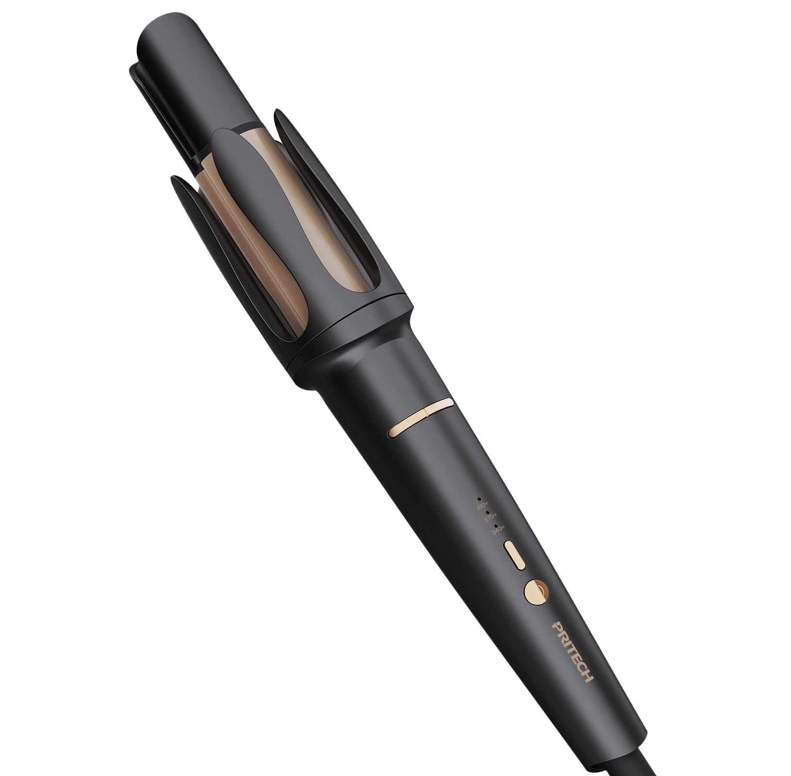 Automatic Curling Iron 1 1/4 Inch, Rotating Ionic Hair Curler Wand with 3 Temperatures, Anti-Scald, Auto Shut-Off Spin Iron for 