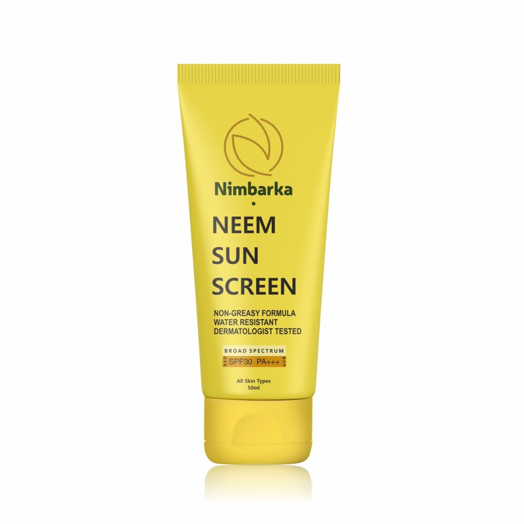 Nimbarka Neem Sun Screen SPF 30 Effectively Protects Against Sunburn And Makes Your Skin Glow | 50ml |Pack of 1|