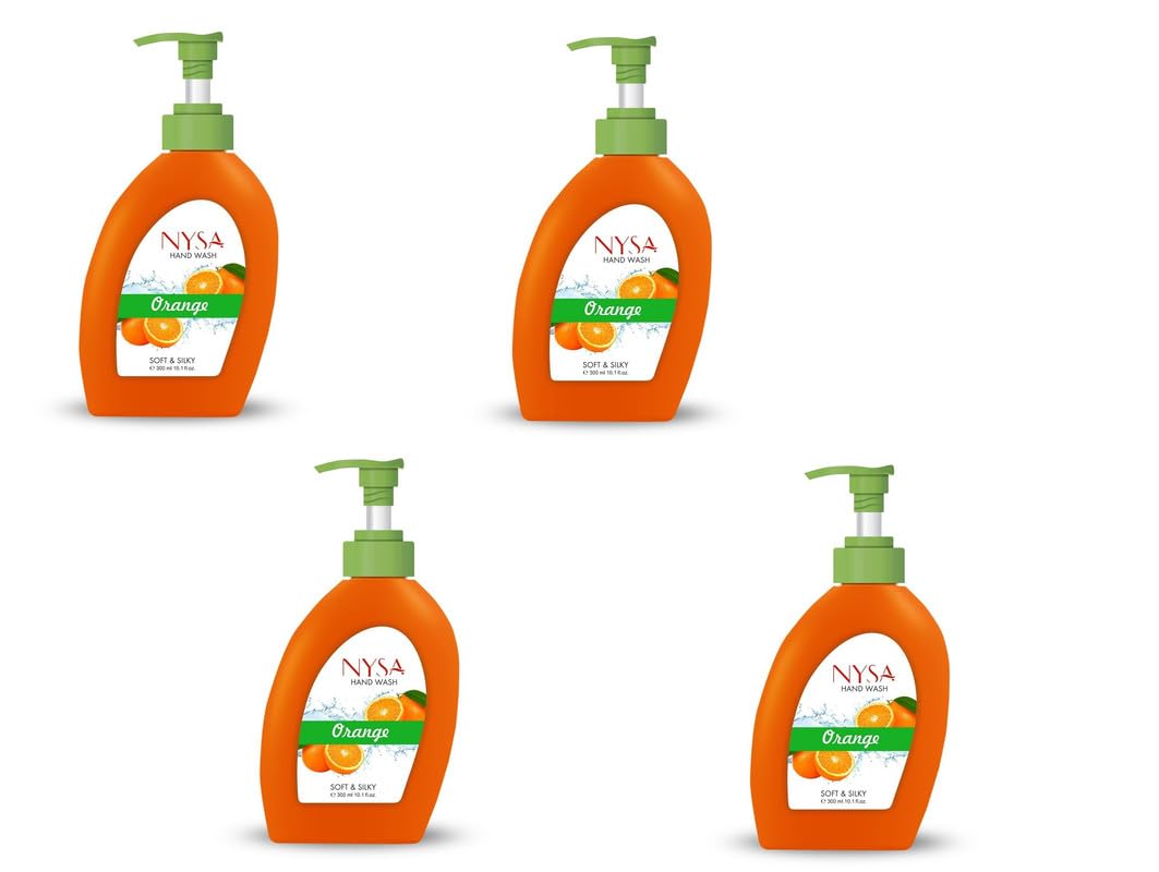 Nysa Orange Handwash(300 Ml) Pack Of 4