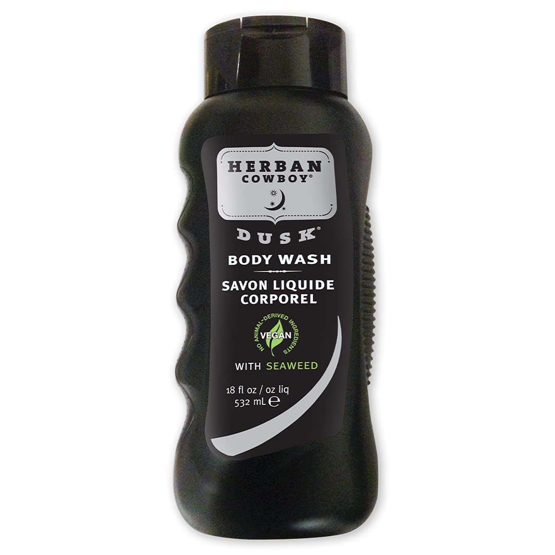 Herban Cowboy Body Wash, Dusk, 18 Ounce