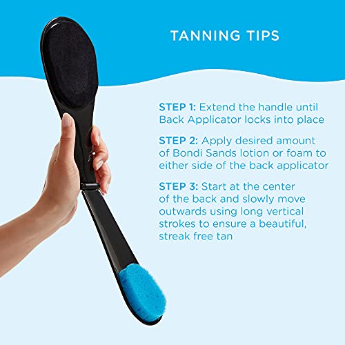Bondi Sands Self-Tanning Back Applicator  Easy-to-Use Device Promotes Healthy, glowing, Streak-Free Tan  Includes 1 Applicator a