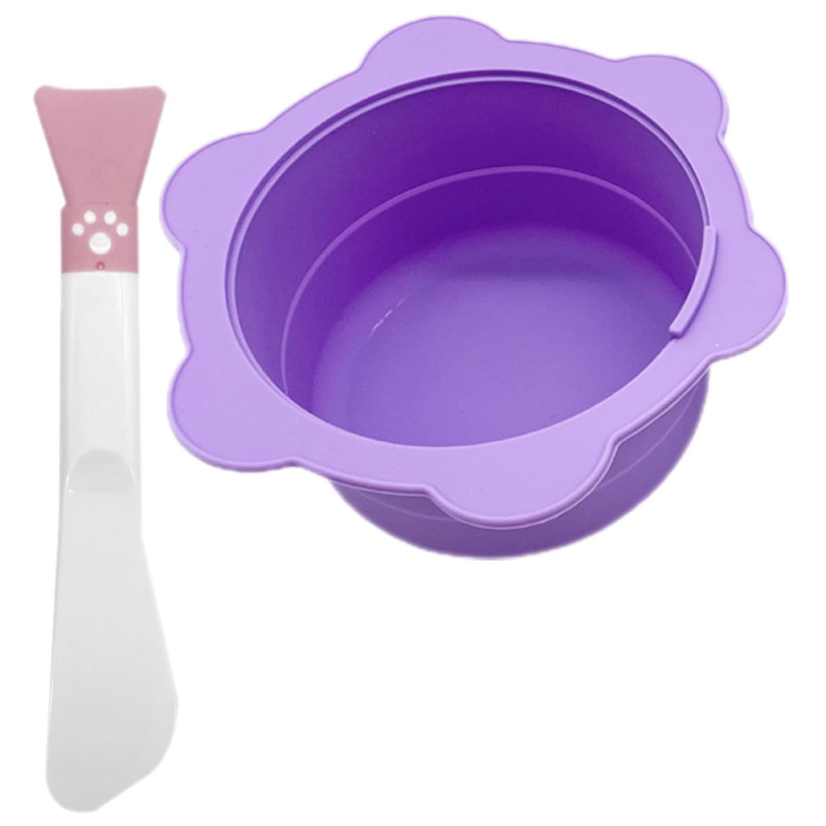 DEARMAMY 1set Mask Mixing Bowl Wax Melting Container for Hair Removal Spa Use Mixing Sticks Practical for Facial Masks