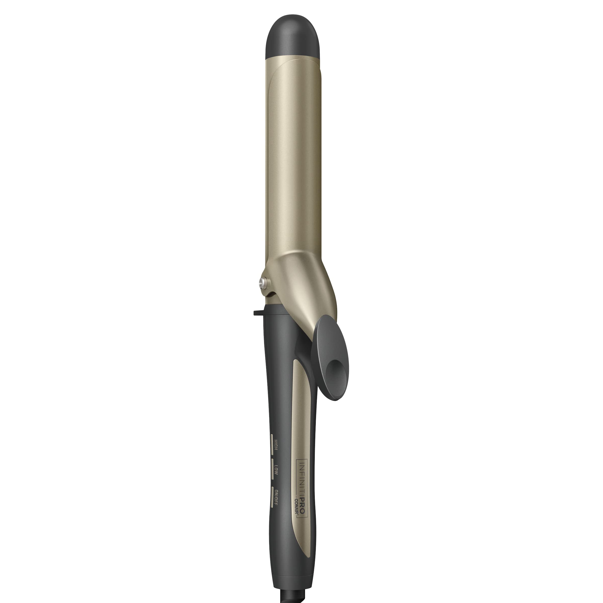 INFINITIPRO BY CONAIR Tourmaline Ceramic 1 1/4-inch Curling Iron, 1 1/4-inch Digital Curling Iron, 1  inch barrel produces loose