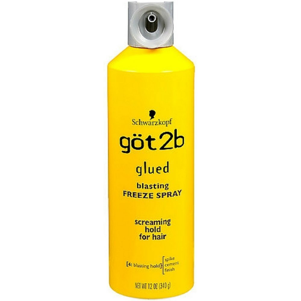 (3Pack) [Got 2B] Glued Blasting Freeze Spray Screaming Hold For Hair 12Oz