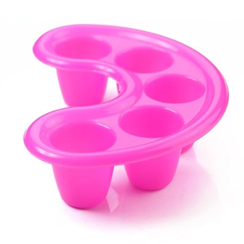 JOVANA 2 PCS Nail Art Tips Hand Soak Bowl Tray Treatment Remover Manicure Soaking Tool