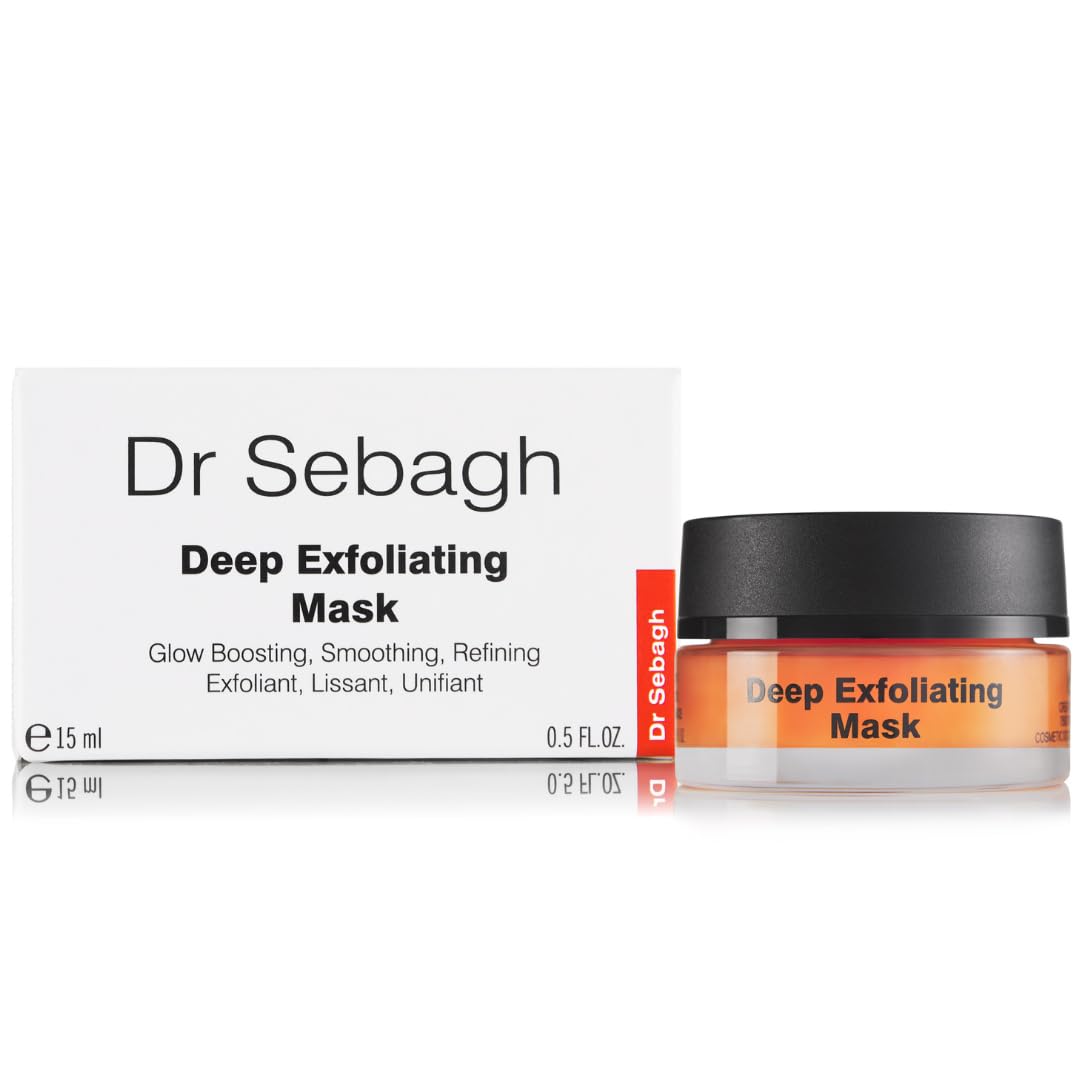 Dr Sebagh - Exfoliating Face Mask [TRAVEL SIZE] - Face Exfoliator for Smooth & Radiant Skin - Exfoliante Facial Clears & Evens S