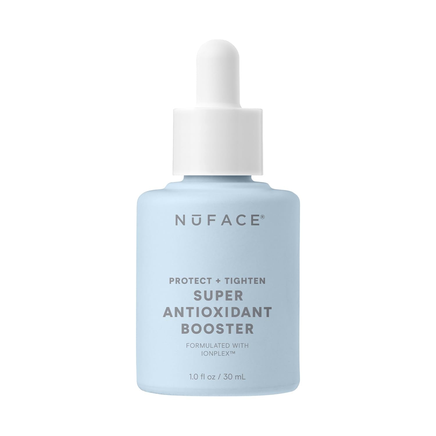 NuFACE Super Booster Antioxidant Serum - Skin Tightening & Brightening Serum to Shield and Protect Against Blue Light - Firming 