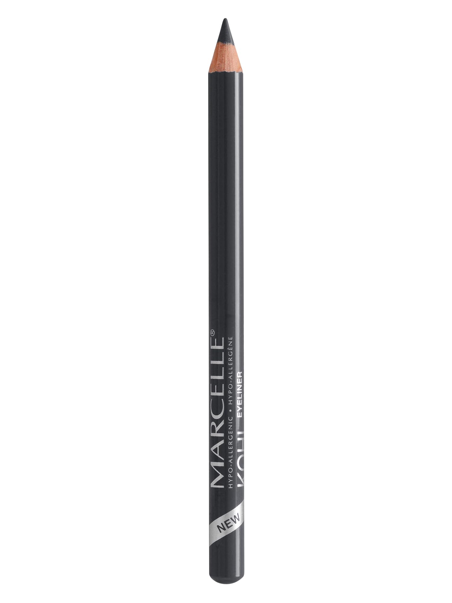 Marcelle Kohl Eyeliner, Smoke, Eye Pencil, Long-Lasting, Waterproof, Intense Colour, Fragrance-Free, Hypoallergenic, Recognized