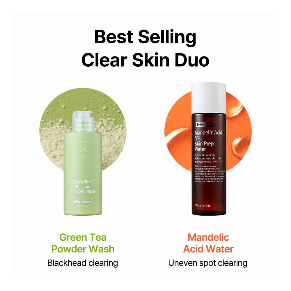 By Wishtrend Green Tea & Enzyme Powder Wash, 3.88 oz (110 g)