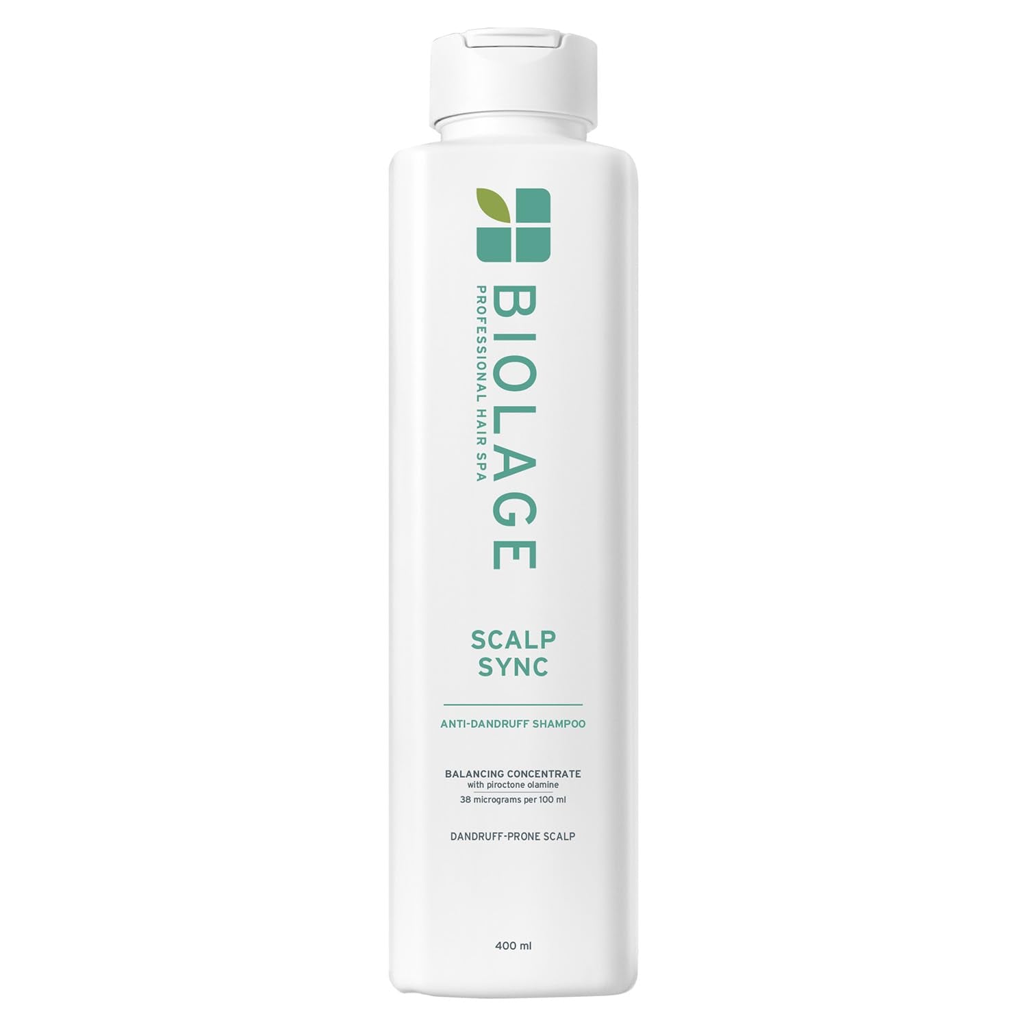 Biolage Scalp Sync AntiDandruff Shampoo 400Ml, Helps Remove Dandruff & Balances Scalp Upto 72 Hrs* Enriched With Piroctone Olam