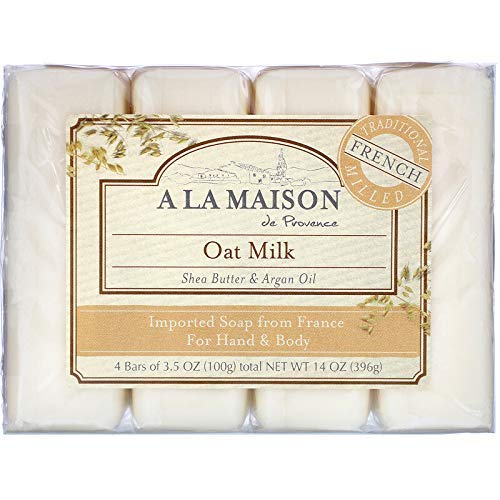 A La Maison Oat Milk 4 Bars Value Pack, Oat Milk, 14 Ounce