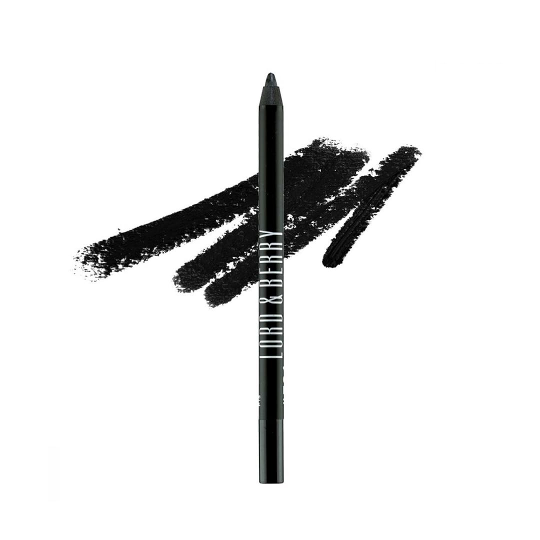 Lord & Berry Smudgeproof Eye Liner - Soft & Creamy Vegan Formula, Long Lasting Morning To Night Waterproof Eyeliner Pencil, Easy