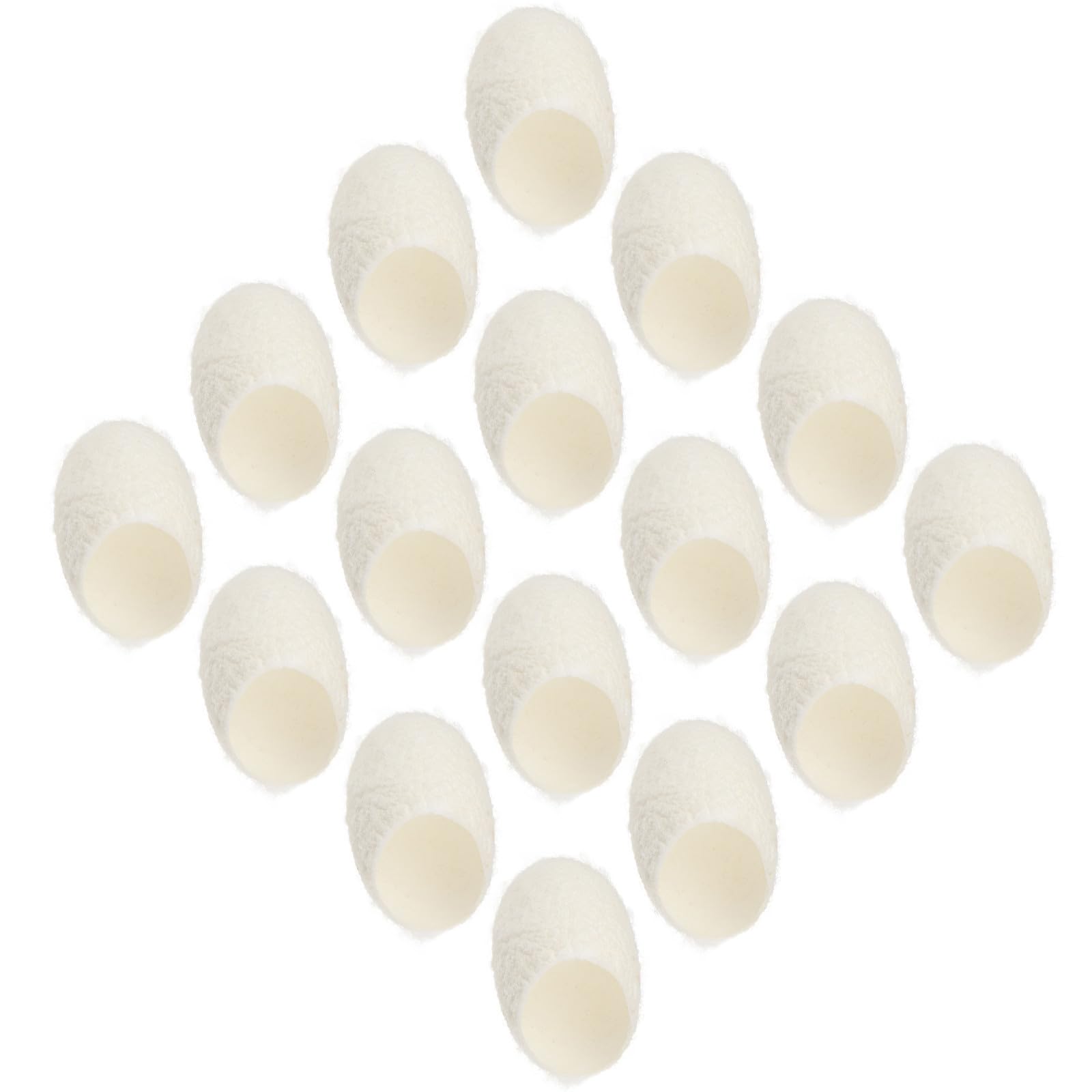 PLAFOPE Natural Silkworm Face Wash Balls Organic Facial Cleaning Balls for Exfoliating Skin Care Blackhead Removal Makeup Cleani