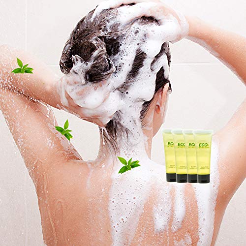 ECO Amenities Conditioning Shampoo, 200 PACK, Mini Size 1 Ounce - Travel Size Shampoo and Conditioner Sets, Mini Shampoo & Condi