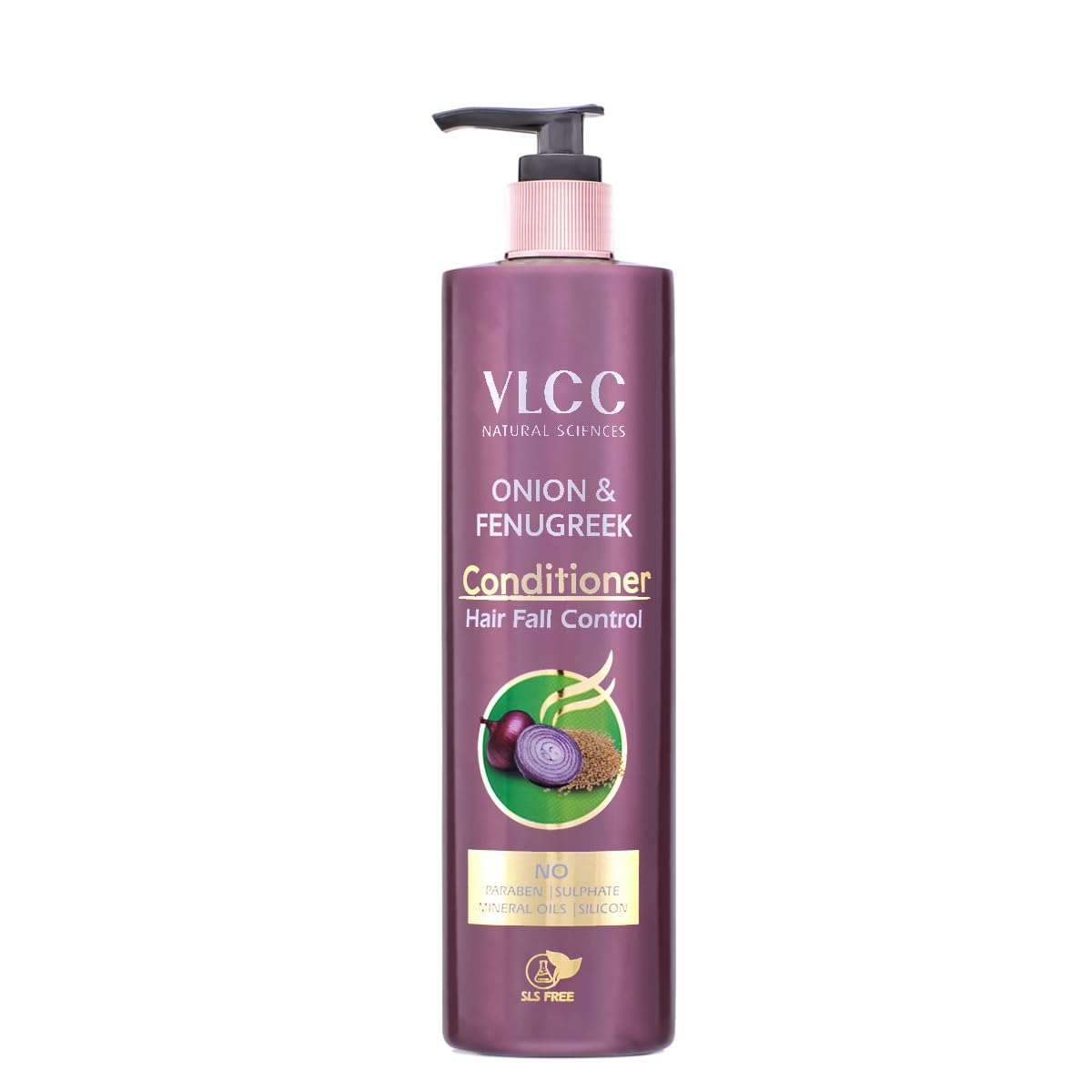 Vlcc Onion & Fenugreek Conditioner  200Ml | Hair Softening | Smoothens Hair To Control Breakage | Sulphate & Paraben Free Condi