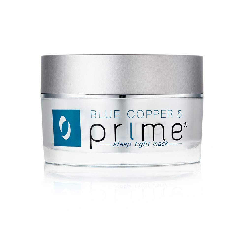 Osmotics Blue Copper 5 Prime Sleep Tight Mask 1.7oz - Visibly Tighter, Lifted, & Hydrated Skin, Targeting Signs of Aging, Plumpi