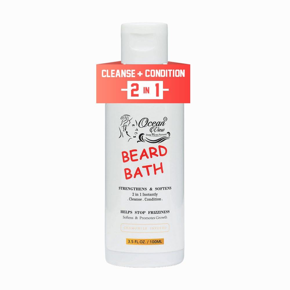 Beard Bath 2in1 Beard Wash & Conditioner, 3.5 fl oz