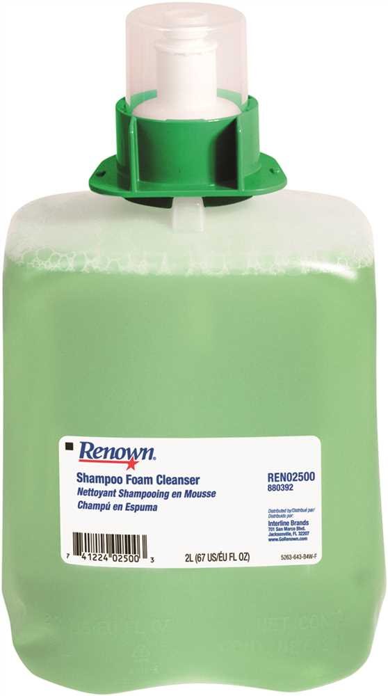 Renown REN02500 Foam Shower Cleanser, 2000 mL
