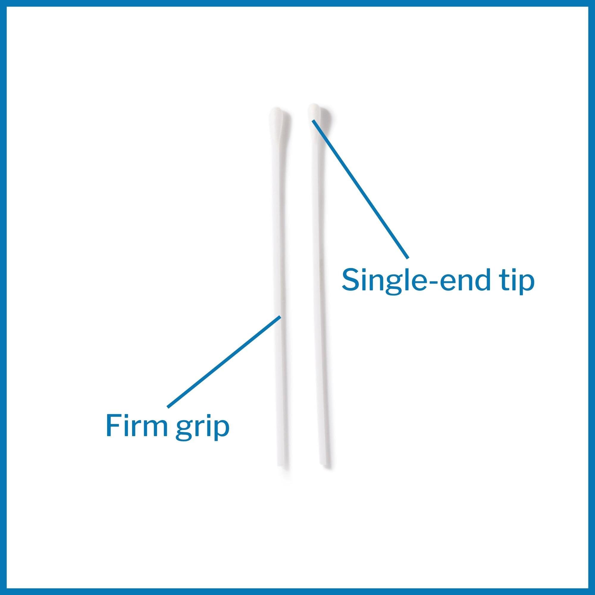 Mckesson Cotton Tipped Applicator, 6 In [200 Count] Long Sterile Medical Swabs, Individually Wrapped, Plastic Shaft