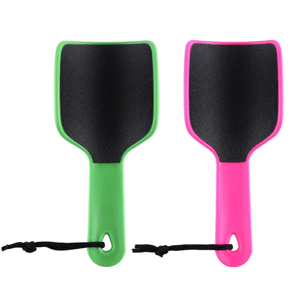 2 Pcs U Shaped Curved Foot File Double Sided Foot Callus Scrubber Dead Skin Remover Foot Rasp Callus Remover Pedicure Foot Care 