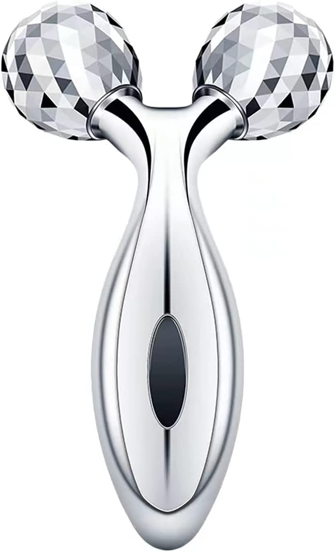 Phnmzile Manual 3D Massager Roller 360 Rotate Fot Face, Eyes, Neck Full Body Shape For Skin Lifting Wrinkle Remover Facial Massa