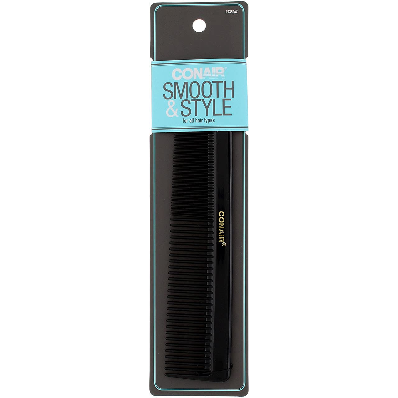 Conair Dressing Comb - 1 Count, Black, Model 074108935045