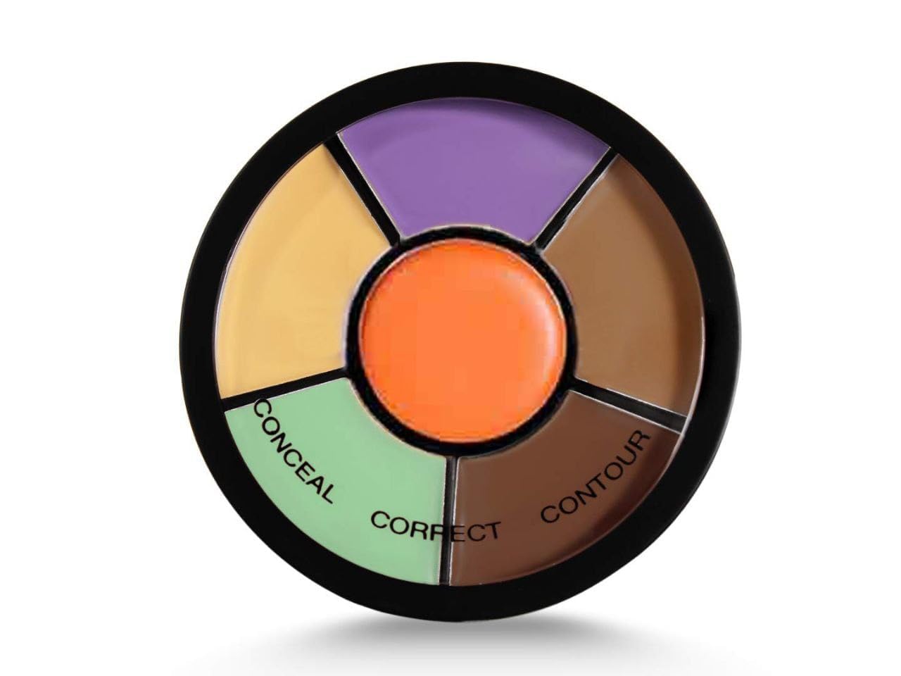 Aasakt Pro Concealer Palette Waterproof Concealer With Full Coverage |Easily Blendable Concealer| 3 In 1 Palette Conceal Corect