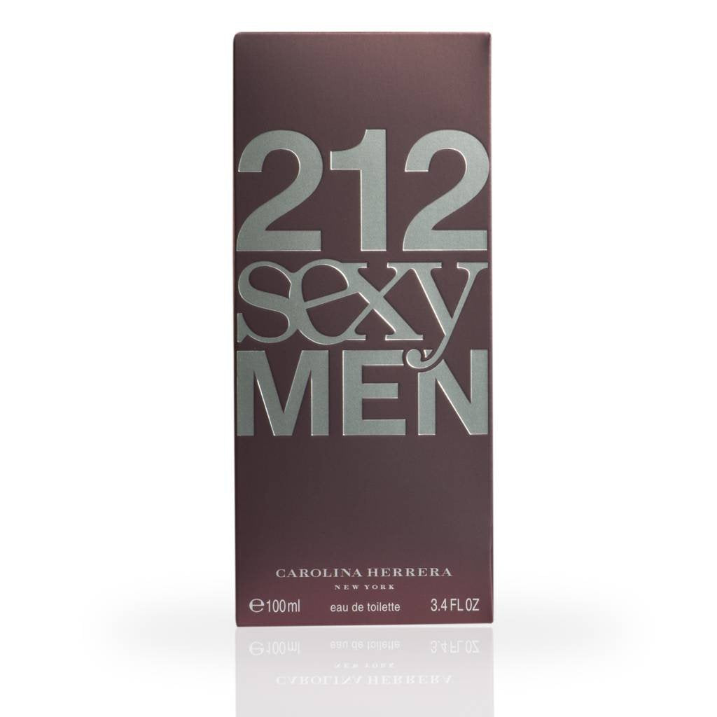 Carolina Herrera 212 Sexy Eau De Toilette Spray For Men, 3.4 Ounce