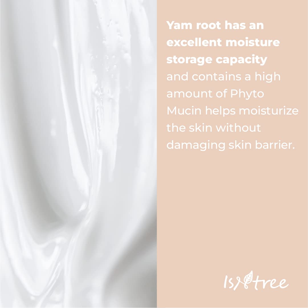 Isntree Yam Root Vegan Milk Cleanser 220Ml, 7.43 Fl.Oz | Cleanser With Rich And Creamy Texture And Protects Skin Barrier