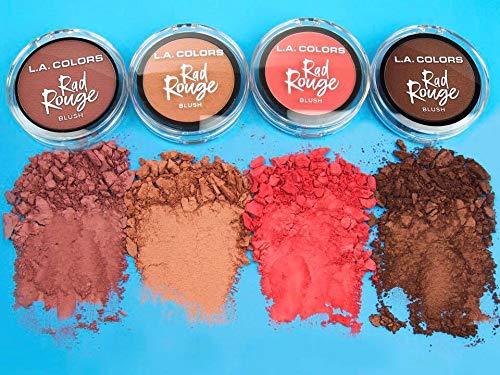 L.A. Colors Rad Rouge Blush, Like Totally, 1 Ounce, (Cbl730)