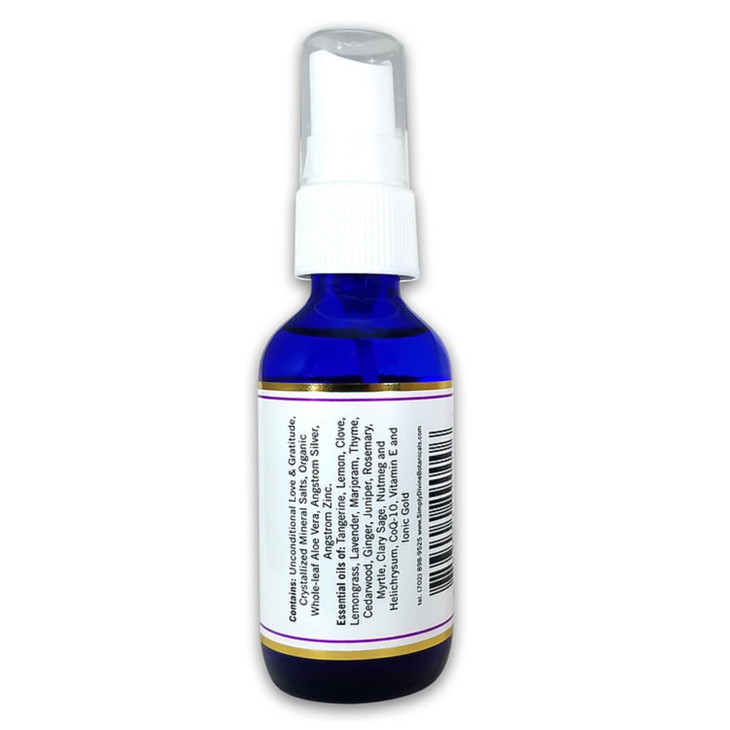 Simply Divine Botanicals Crystal Ally Natural Deodorant Spray - Keeping Abreast Of It, 2 oz