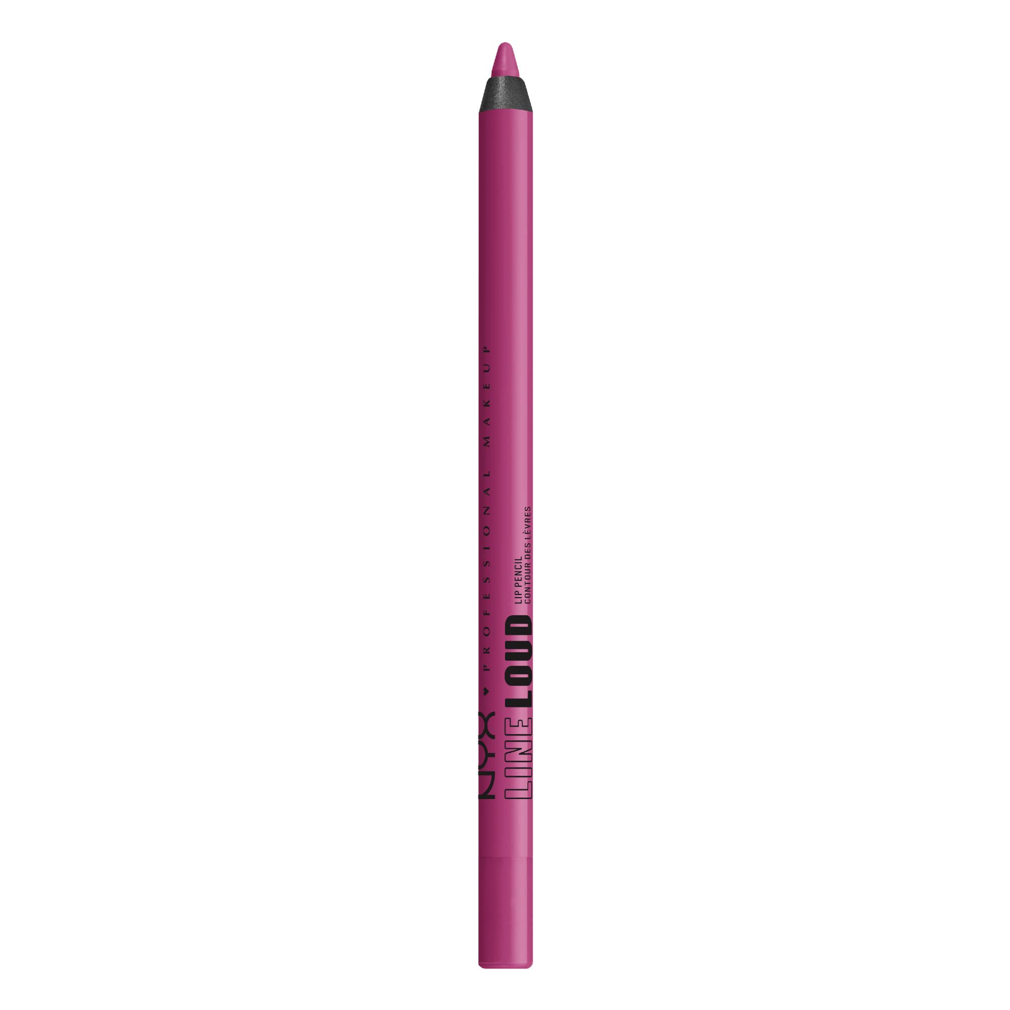 NYX PROFESSIONAL MAKEUP Line Loud Lip Liner, Longwear and Pigmented Lip Pencil with Jojoba Oil & Vitamin E - Hottie Hijacker (Ho