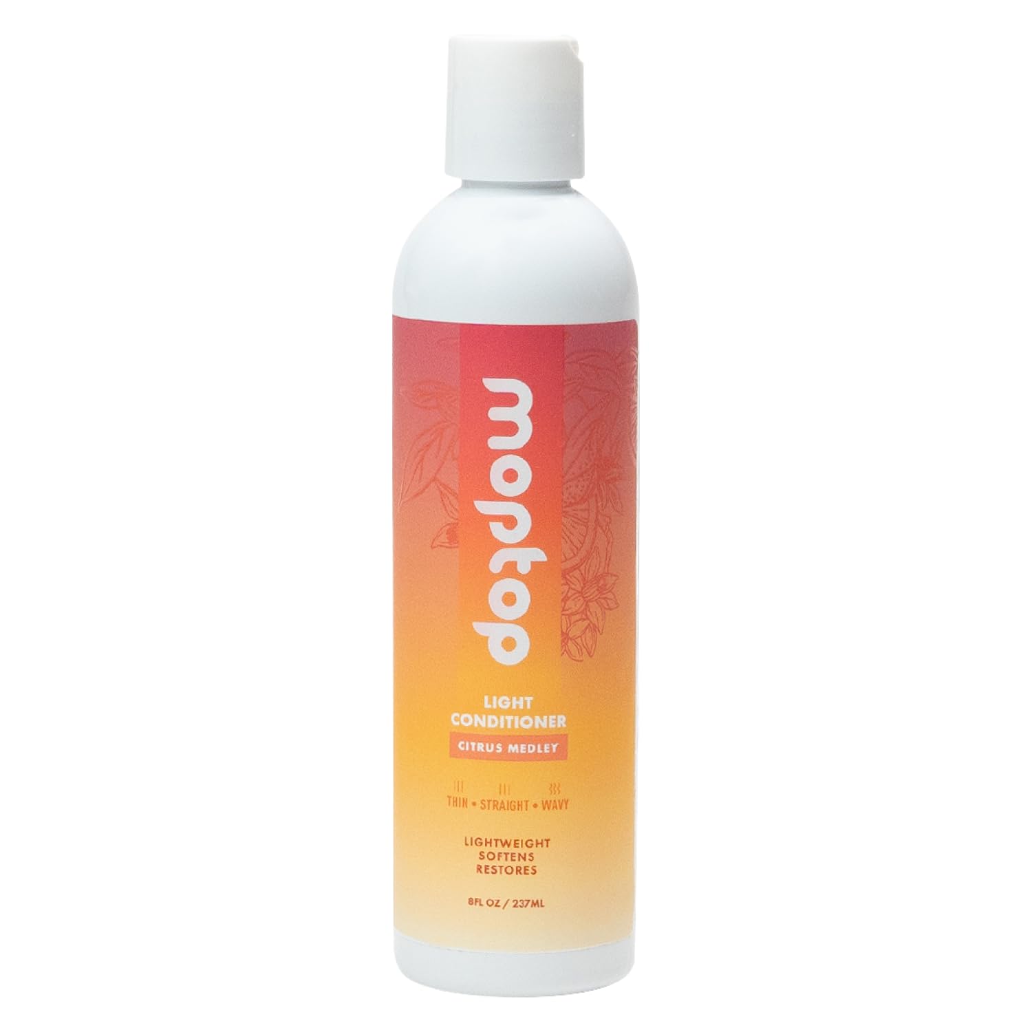MopTop Light Conditioner - Lightweight Hair Moisturizer to Enhance Moisture & Reduce Frizz, Sulfate & Paraben Free Hair Care for