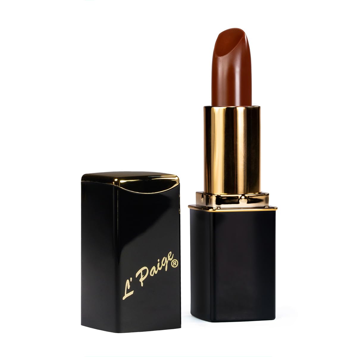 L'Paige LBR - BROWN CHANGEABLE Lipstick, Aloe Vera Based, Long-lasting, Moisturizing